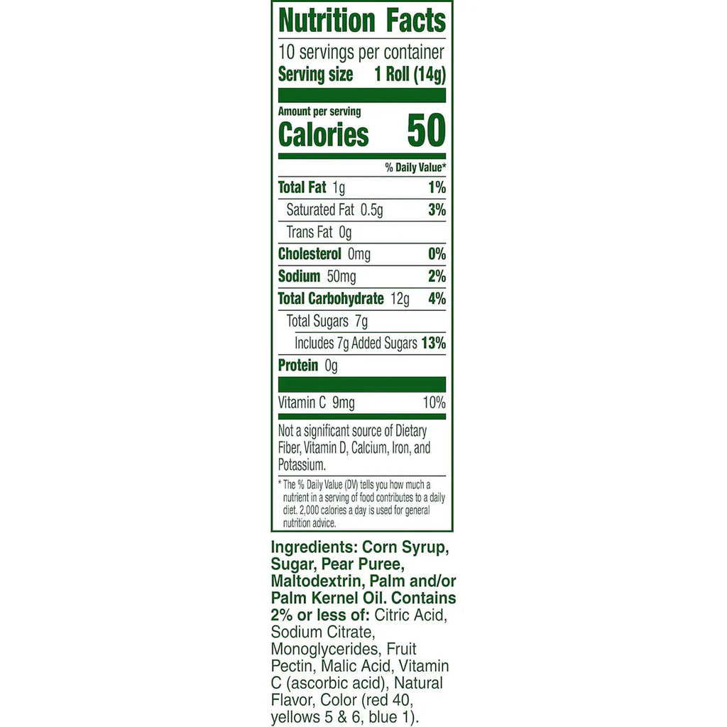 Fruit Roll-Ups Tropical Tie-Dye 141gm