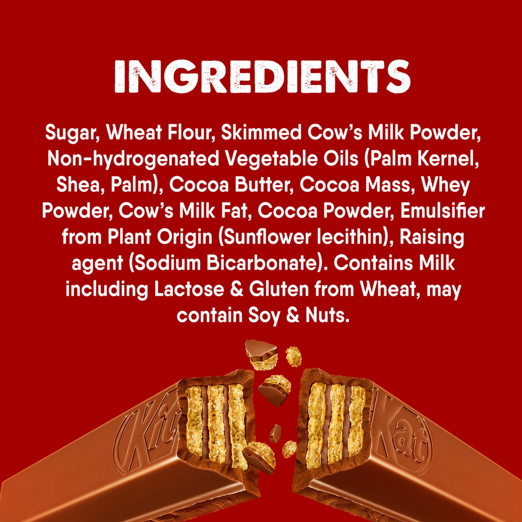 Nestle KitKat 2 Finger Original 8x Bars 165.6gm