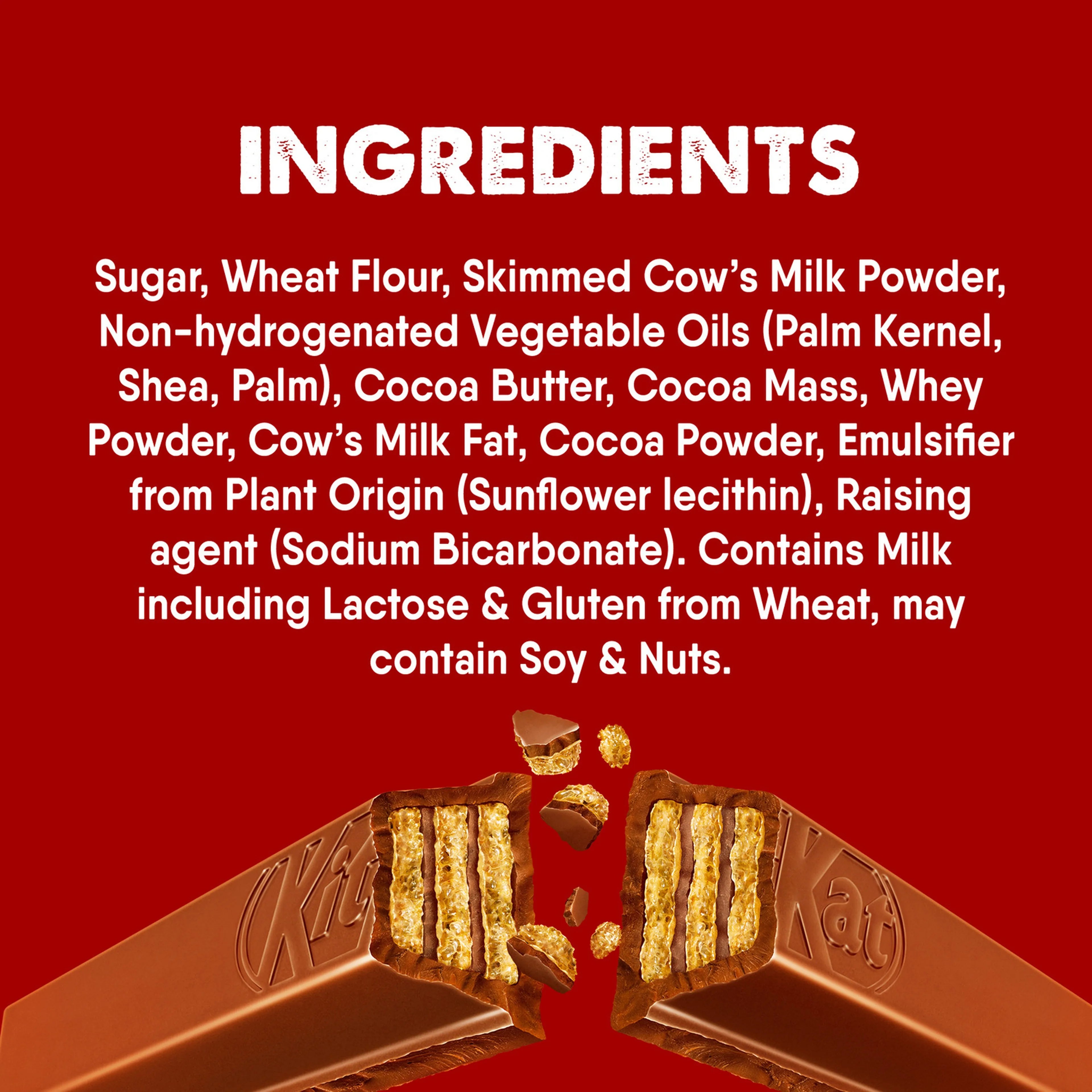 Nestle KitKat 2 Finger Original 8x Bars 165.6gm