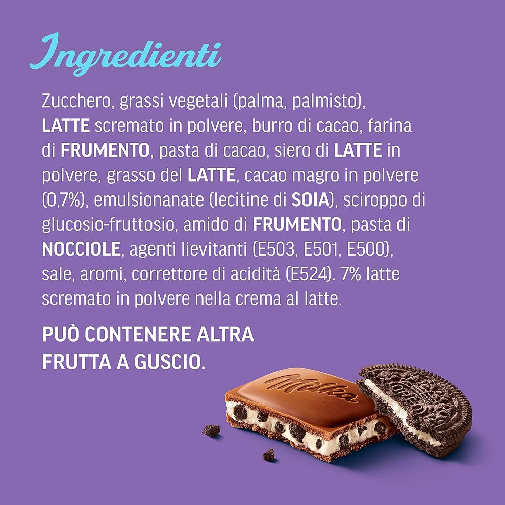 Milka Oreo Chocolate Bar 100gm