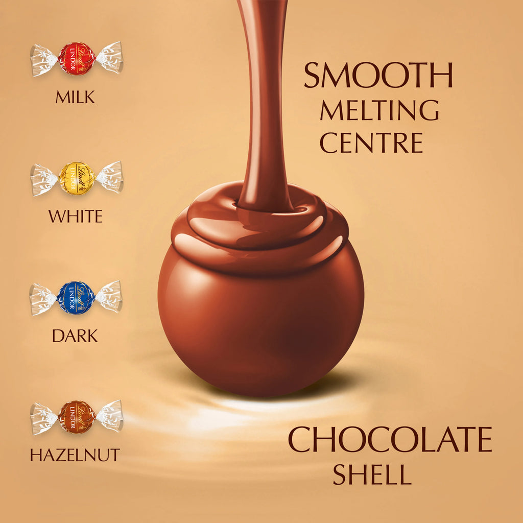 Lindt LINDOR Assorted Flavor Chocolate 200gm