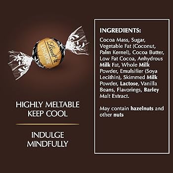 Lindt LINDOR 70% Cacao FLavor Chocolate 200gm