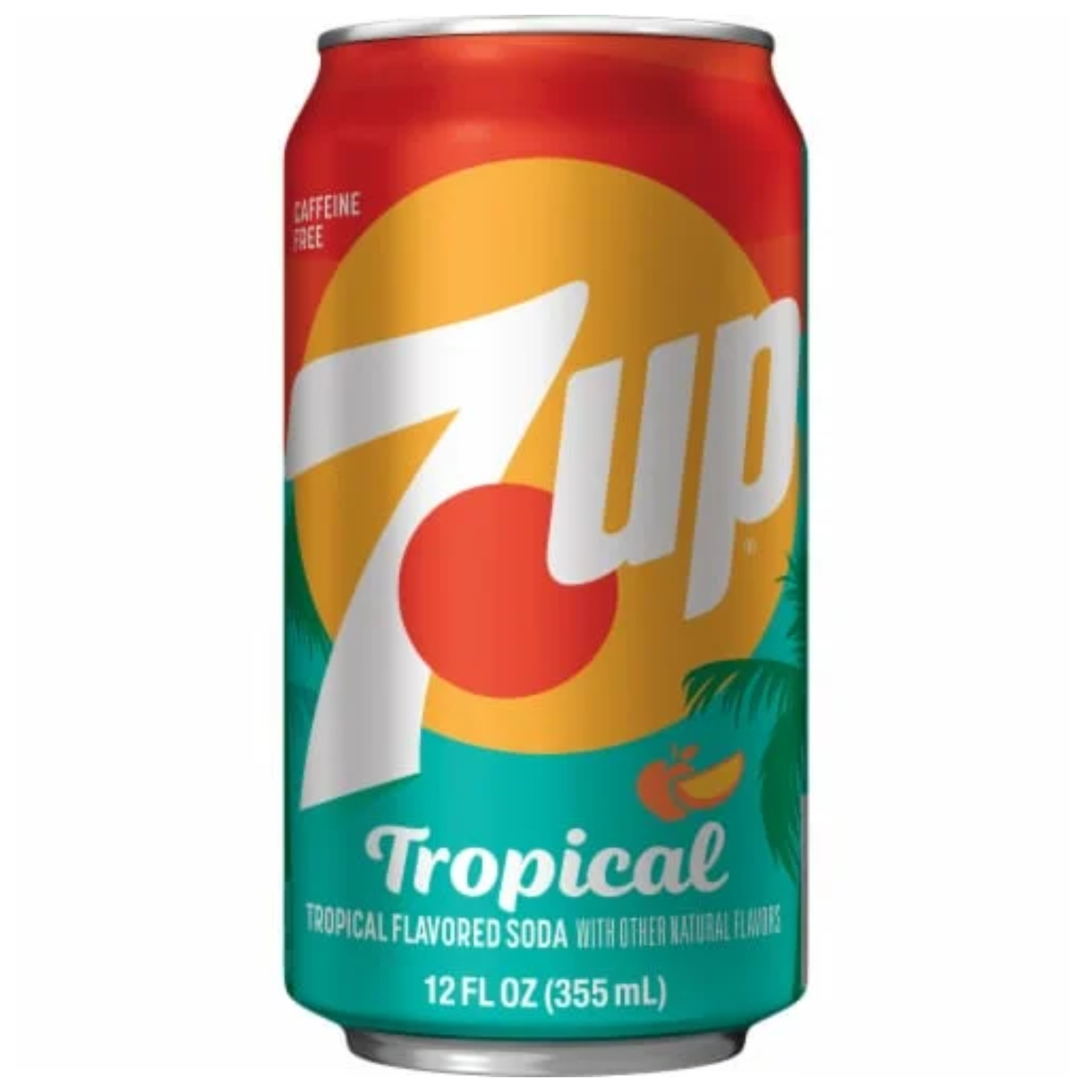 7UP Tropical Flavored Soda 355mL (USA)