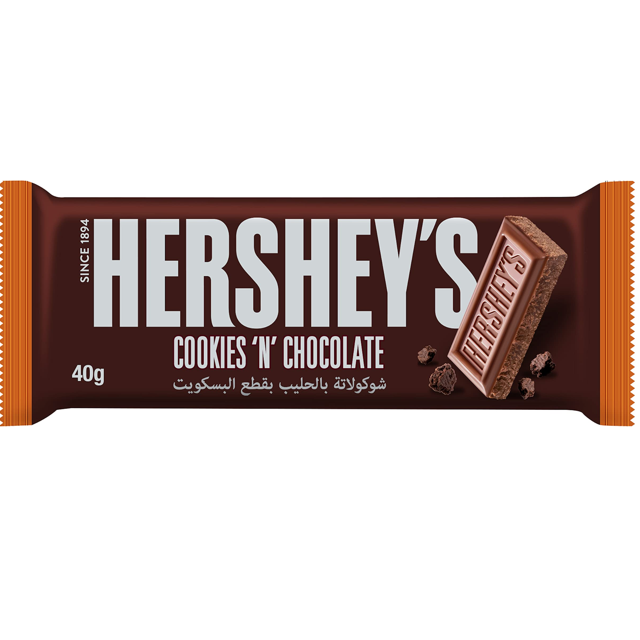 HERSHEY'S COOKIES N CHOCOLATE 40GM