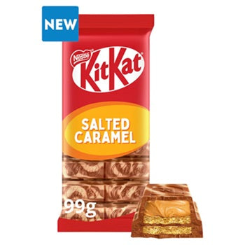 New Kit Kat Salted Caramel Chocolate 99gm