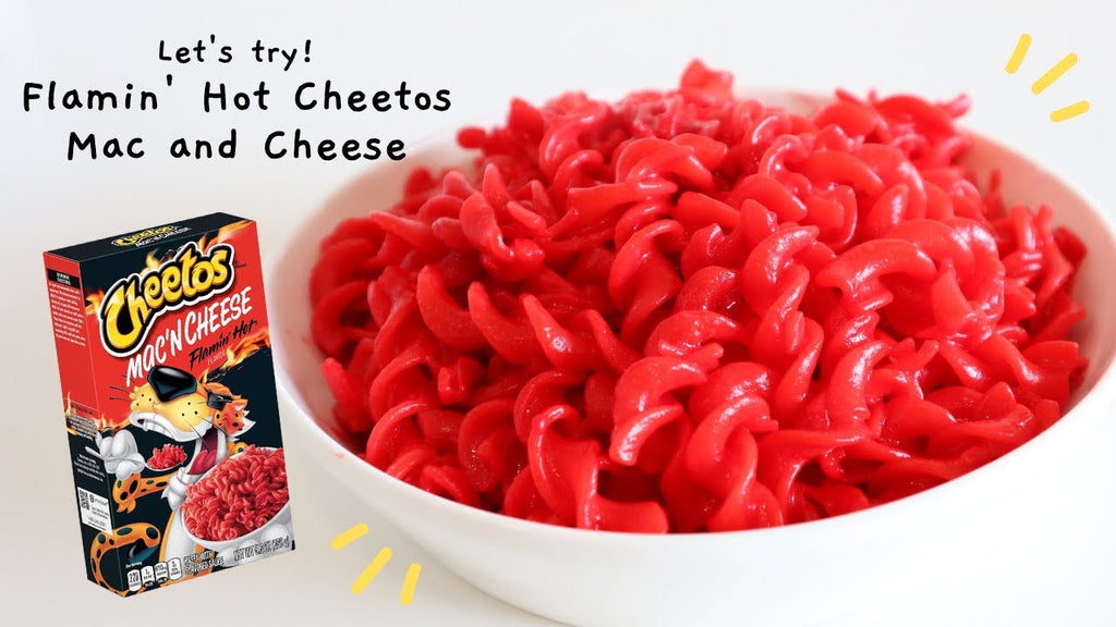 CHEETOS MAC N CHEESE PASTA FLAMIN HOT 160GM