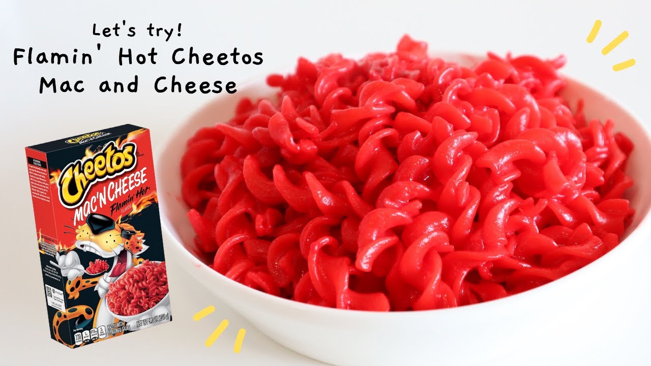 CHEETOS MAC N CHEESE PASTA FLAMIN HOT 160GM
