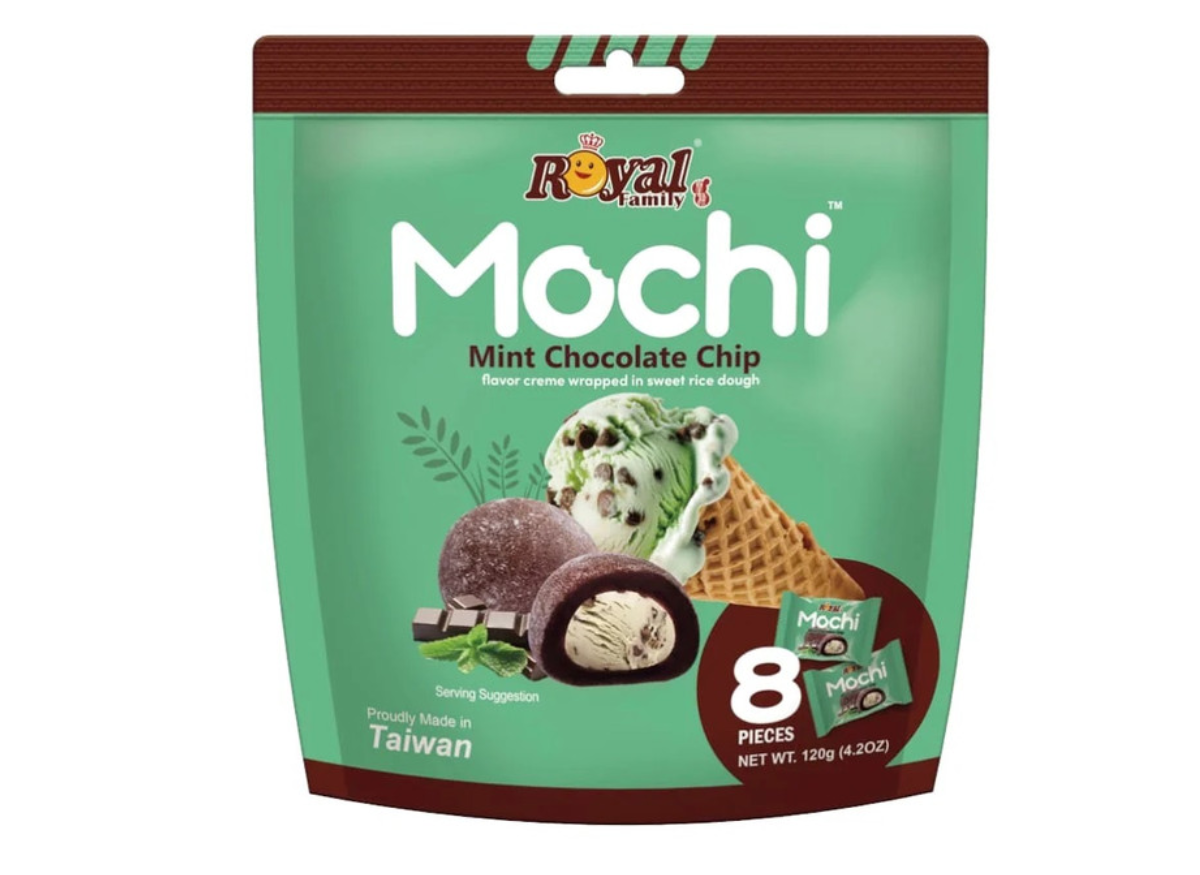 ROYAL FAMILY MOCHI MINT CHOCOLATE CHIP FLAVOR 120GM