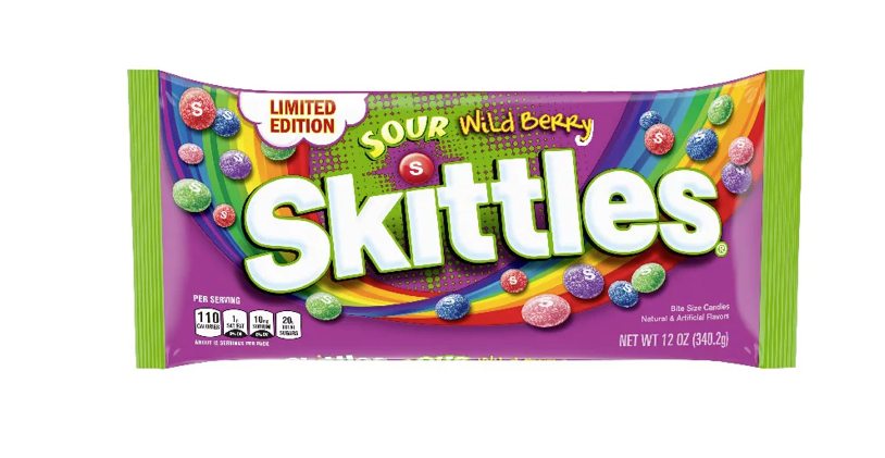 Sour Wild Berry Skittles 51gm