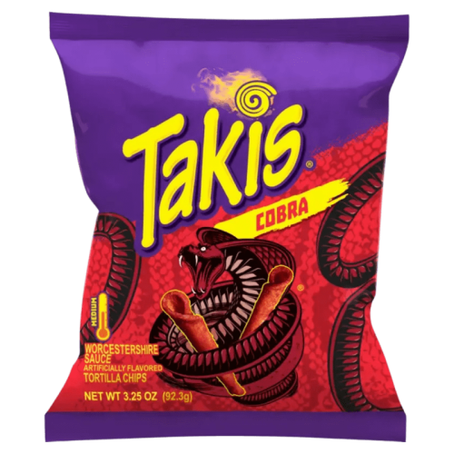 Takis Cobra Tortilla chips rolls 92.3gm