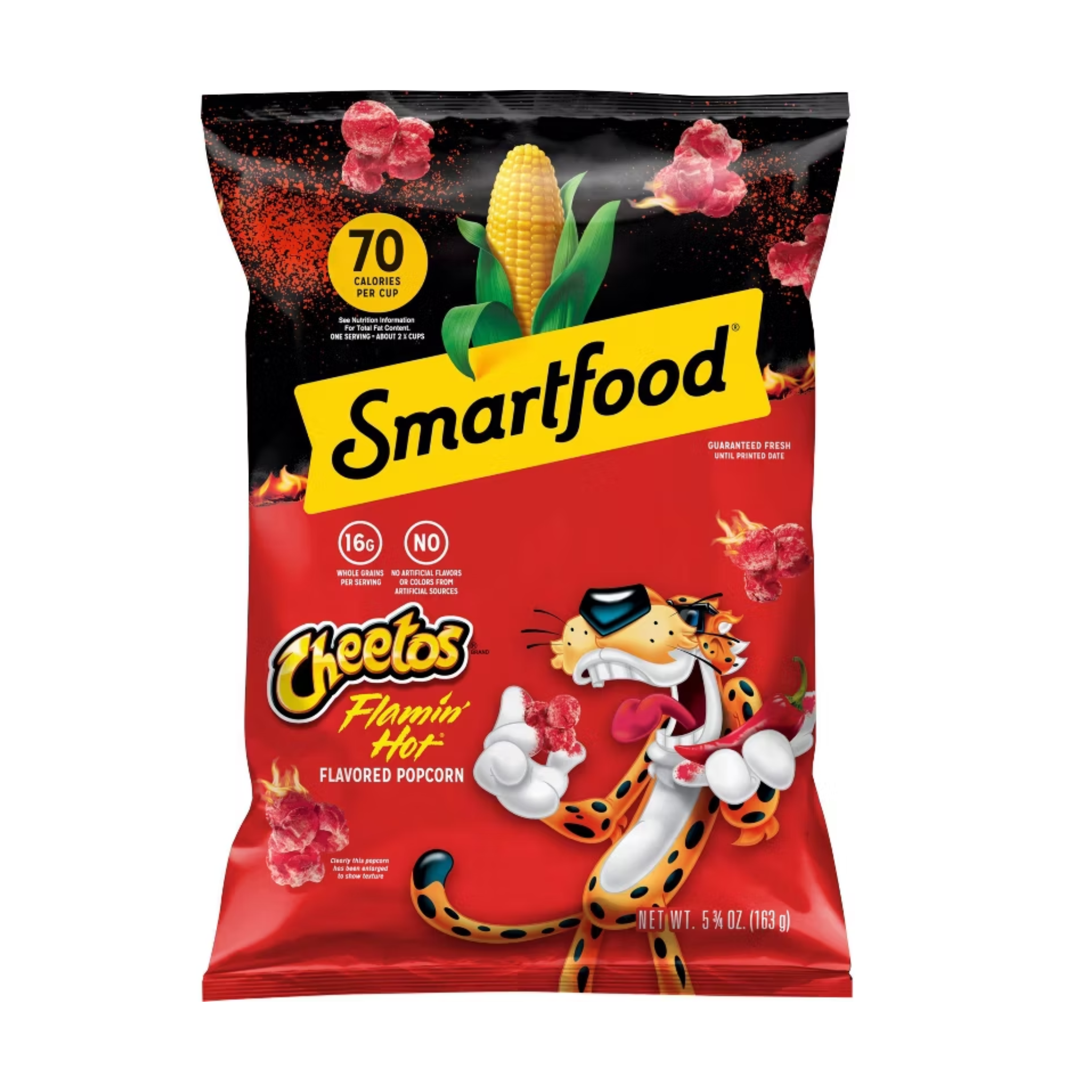 CHEETOS FLAMIN' HOT FLAVORED POPCORN 163GM
