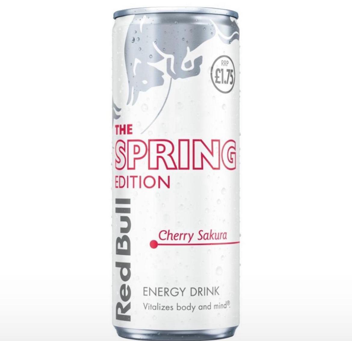Sip the Season: Red Bull Cherry Sakura 250ml – Just Arrived LIMITED EDITION
