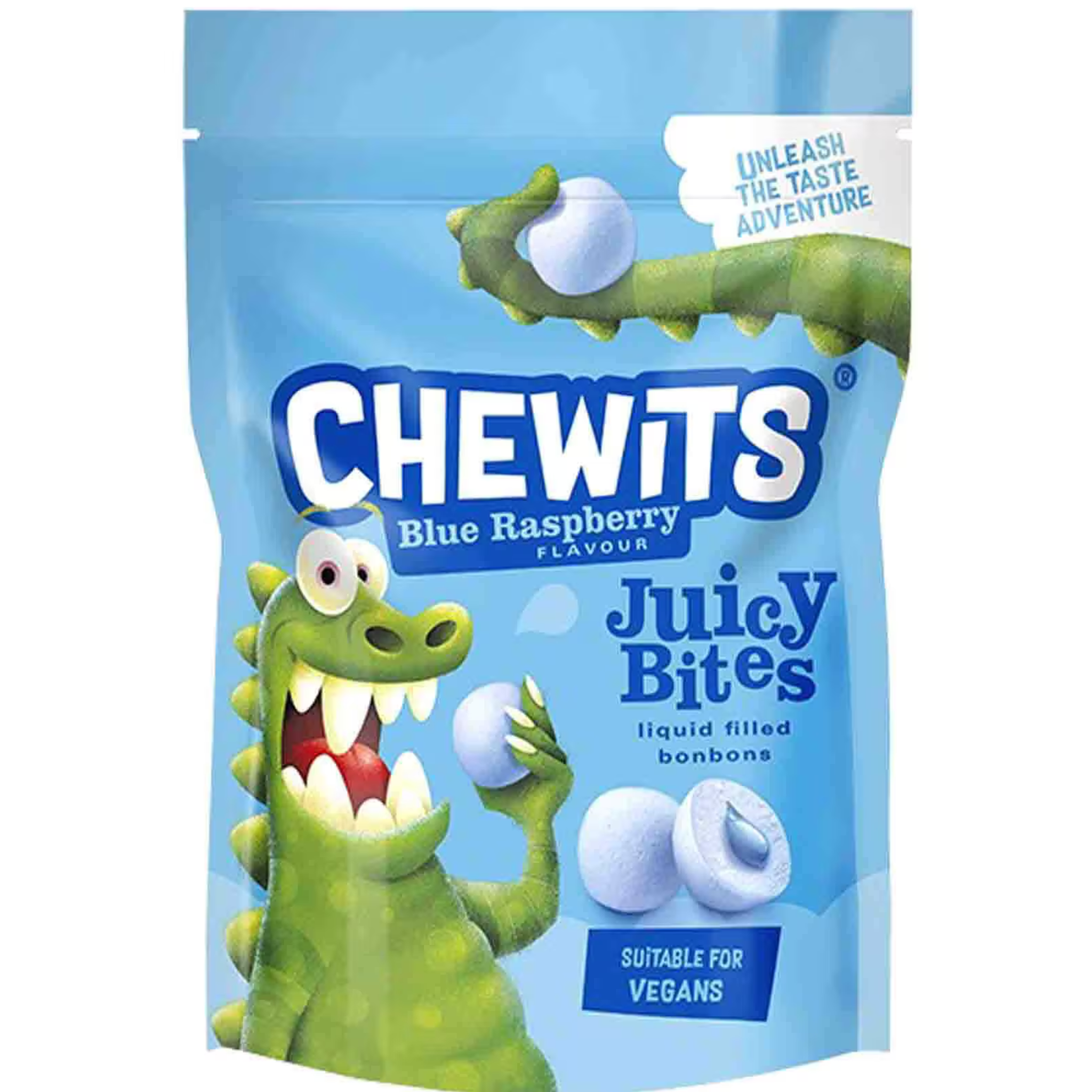 Chewits Blue Rasberry Juicy Bites 115gm