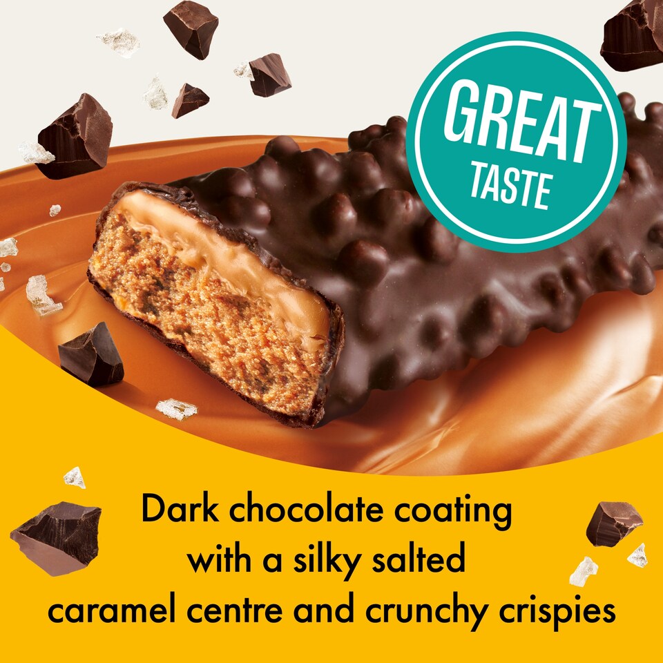 Fulfil Dark Chocolate Salted Caramel Vitamin & Protein Bar 55gm