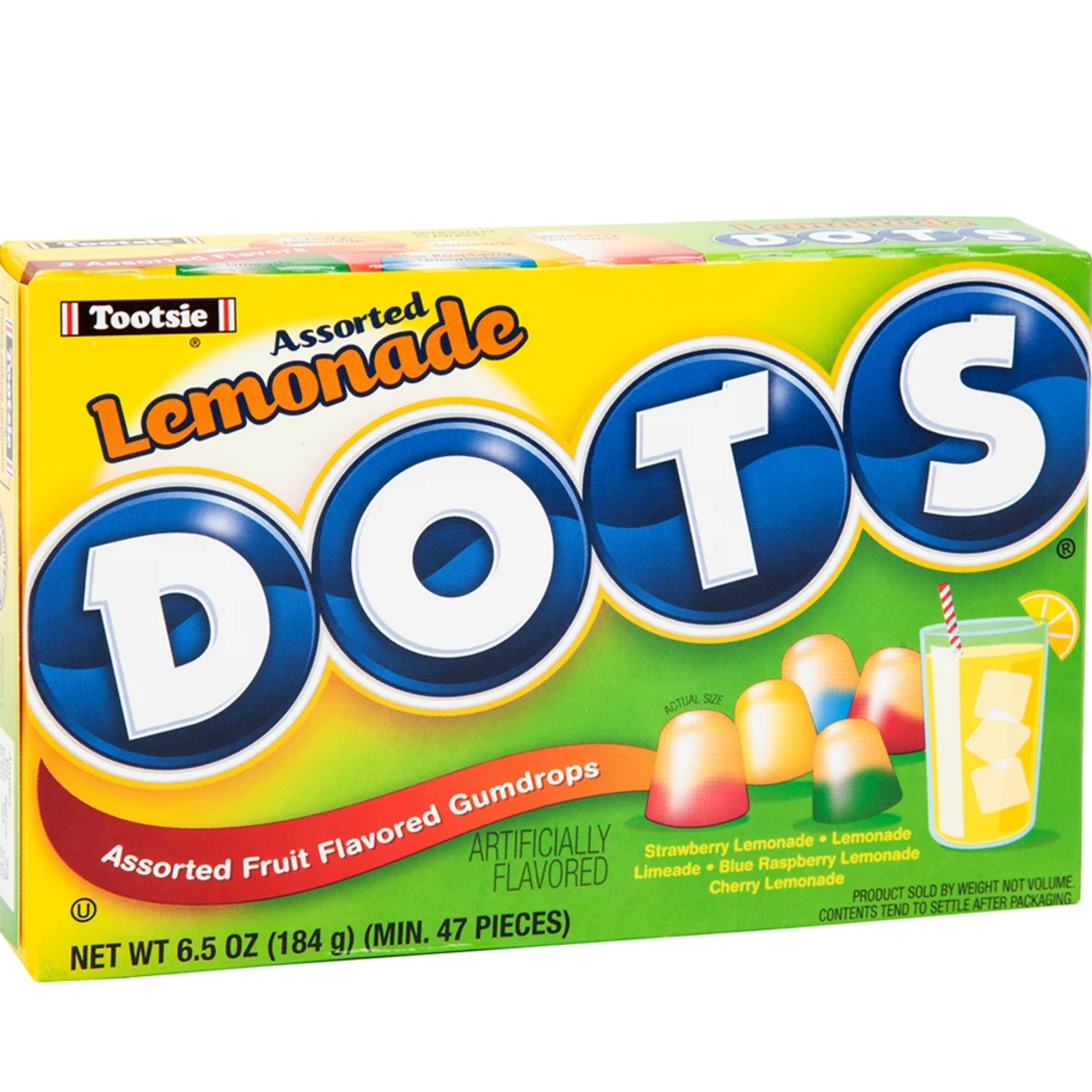 Dots Lemonade Gummy Candy 184gm