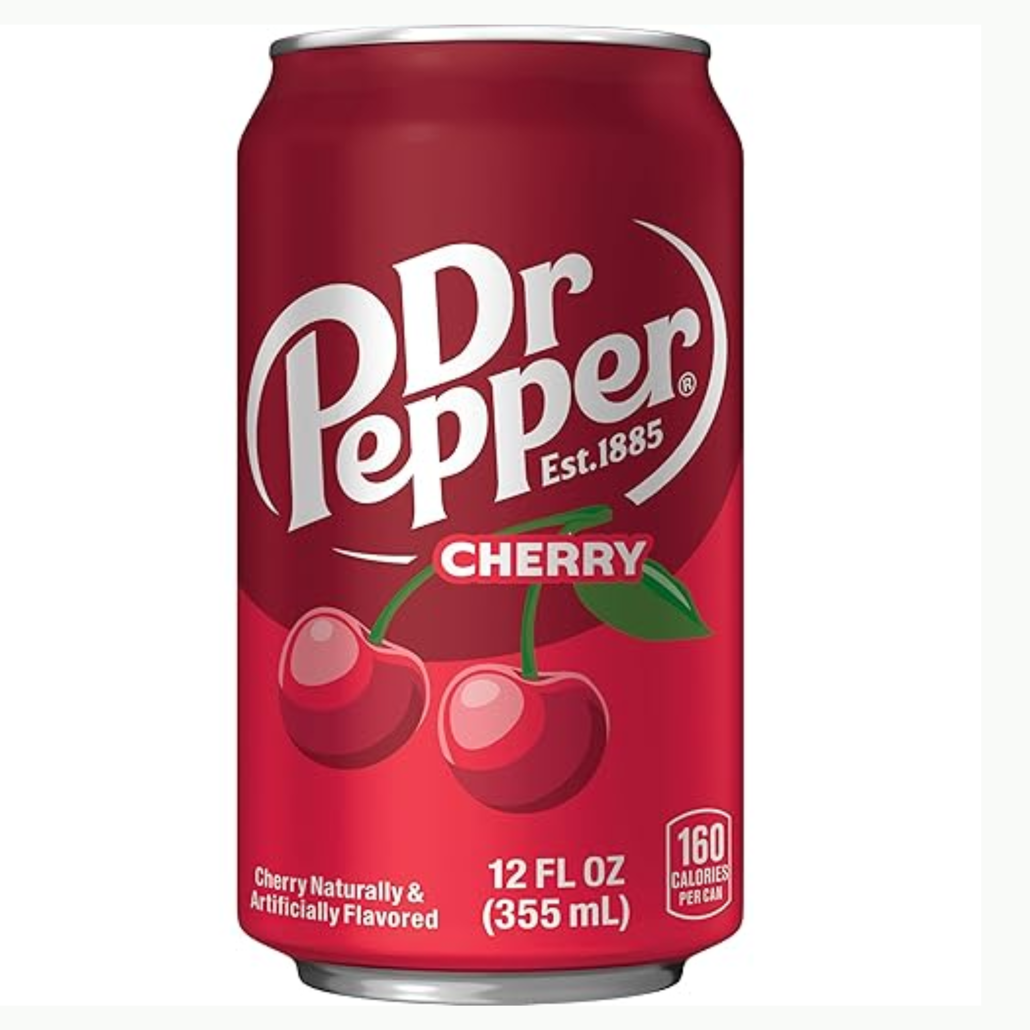 Dr. Pepper Cherry Soda Drink 355mL (USA)