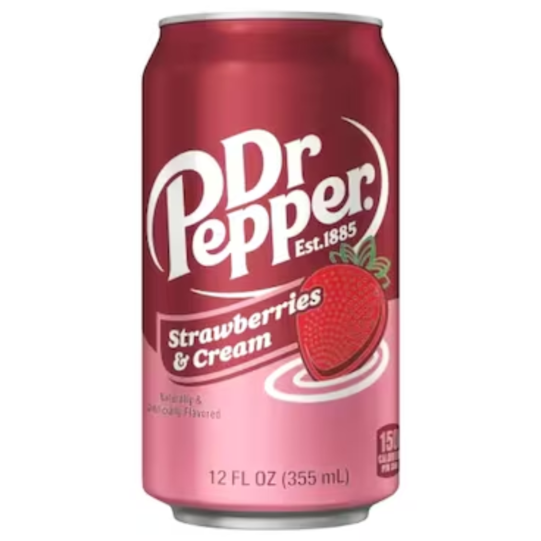 Dr.Pepper Strawberry & Cream Soda Drink 355mL (USA)