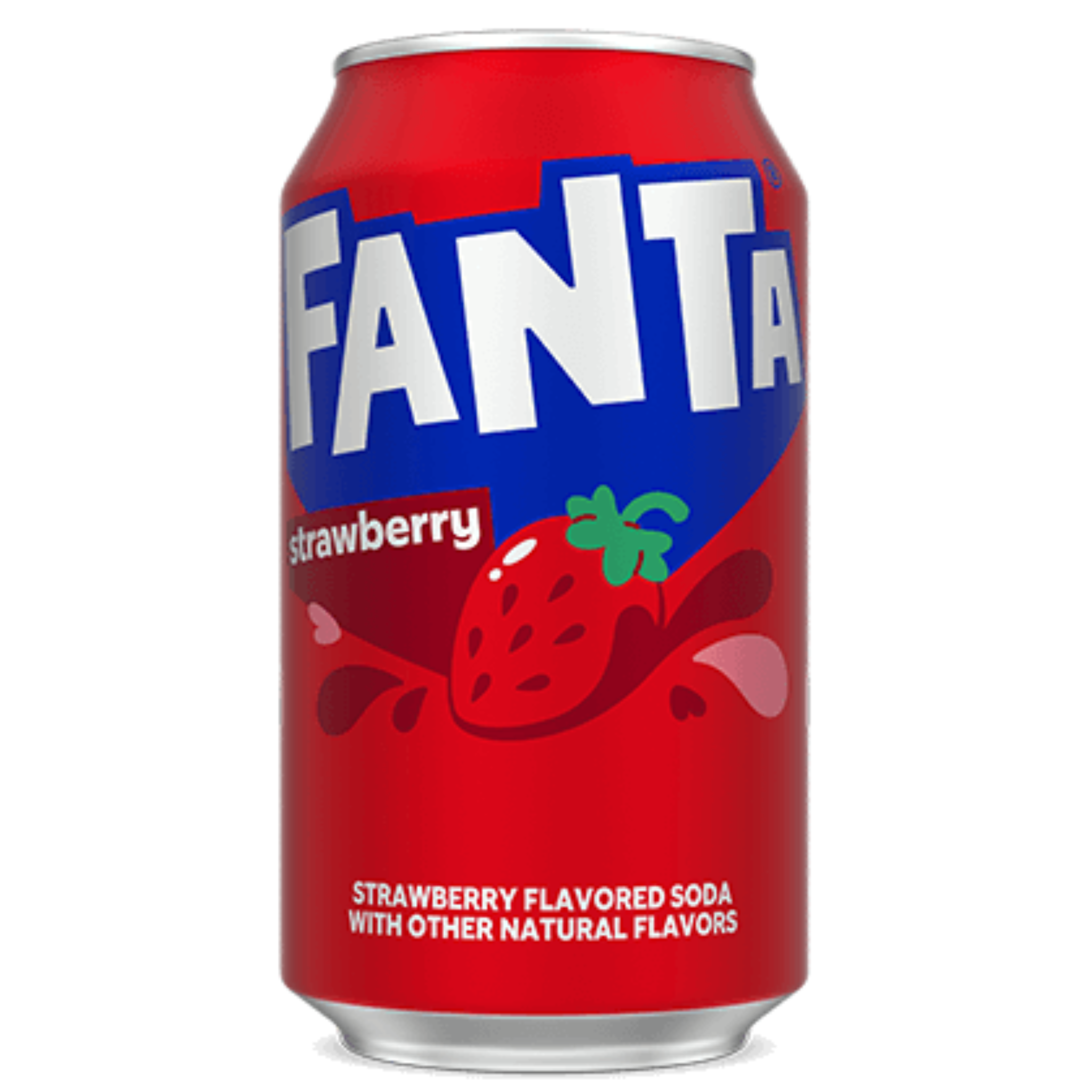 Fanta Strawberry Soda 355mL (USA)