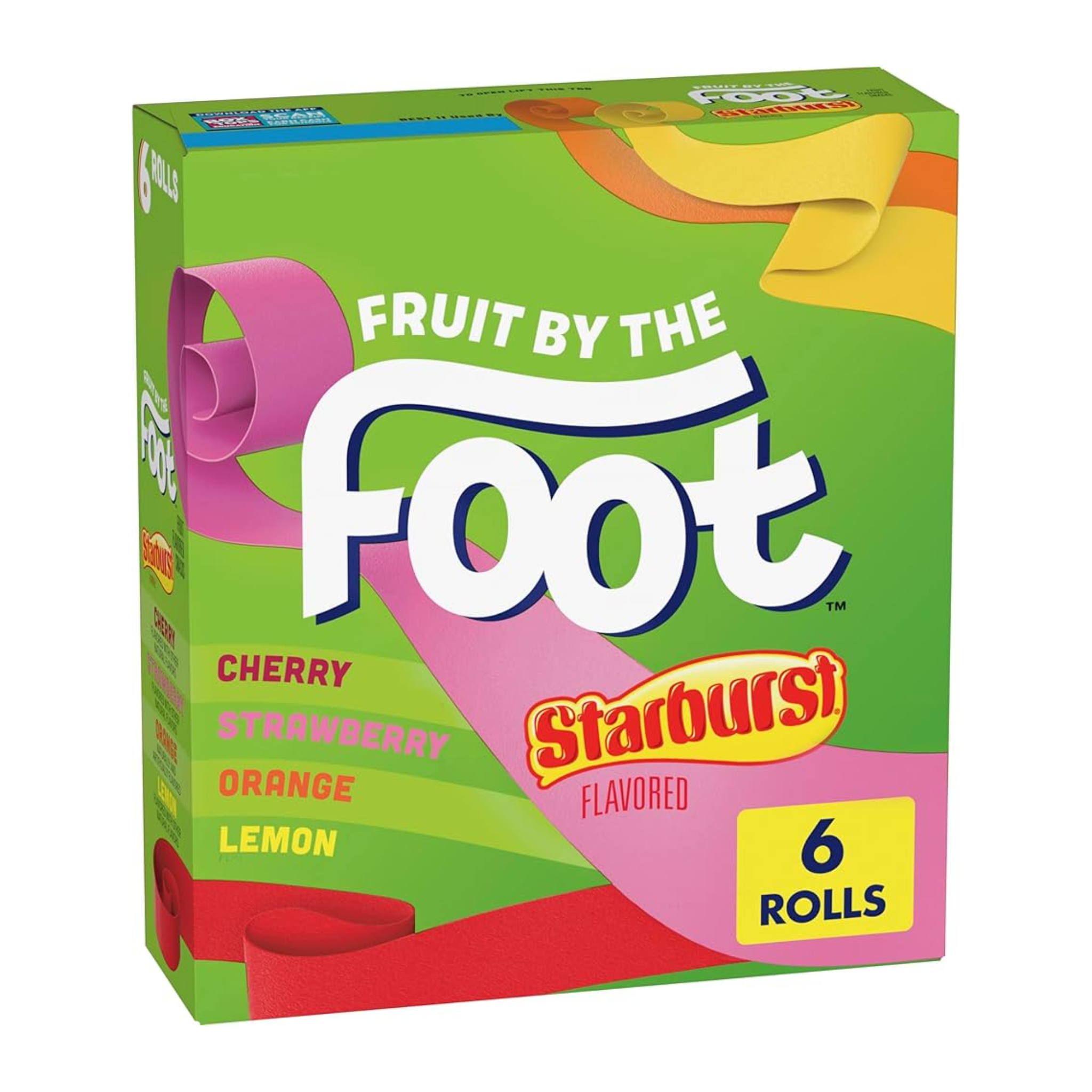 FRUIT BY THE FOOT STARBUST FLAVORED 128GM