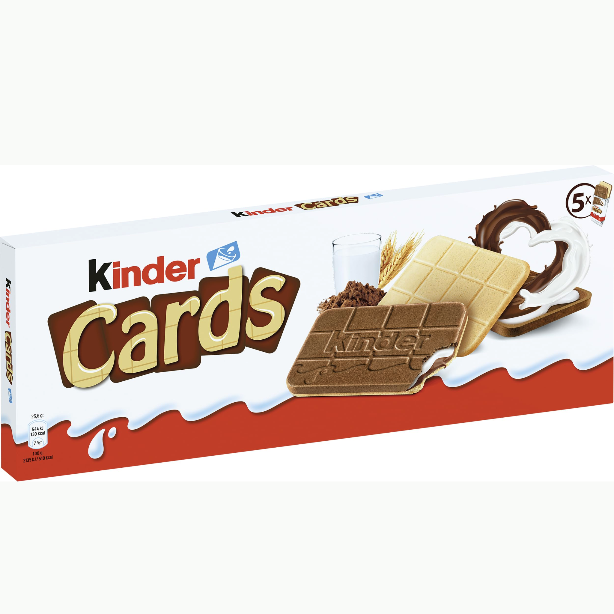 Kinder Cards Wafer Biscuits 128gm