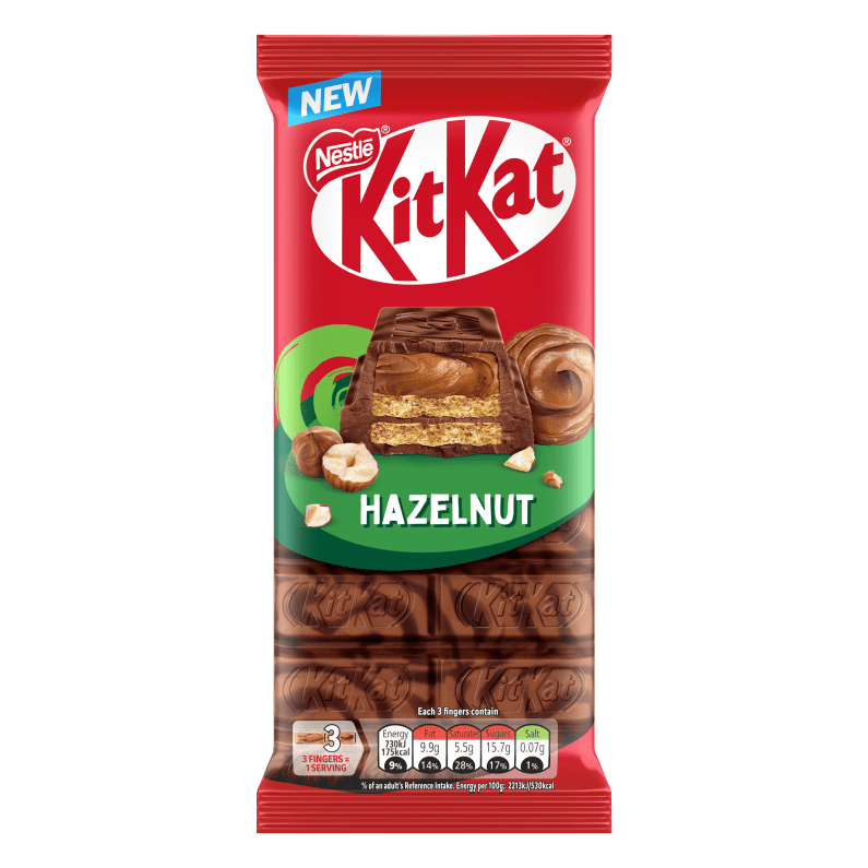 New Kit kat HAzelnut Chocolate 99gm