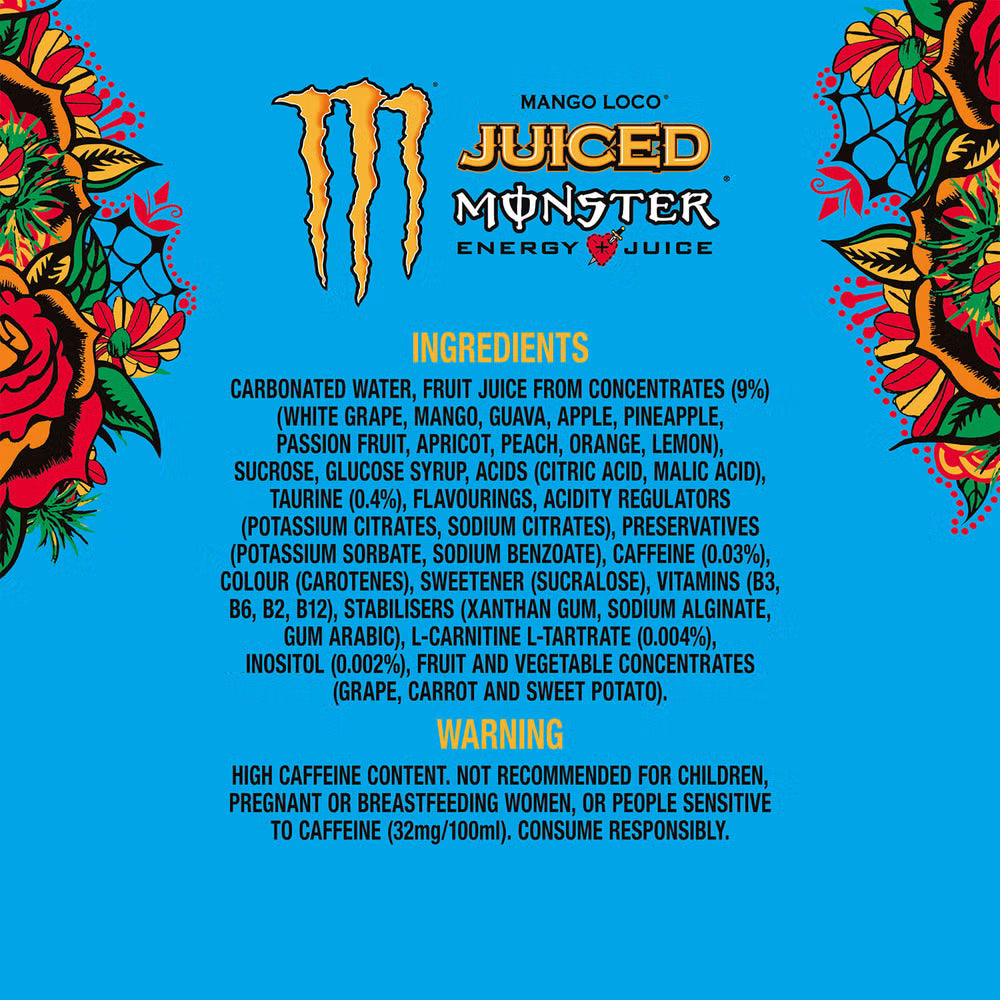 Monster Mucho Loco Energy Drink 500mL