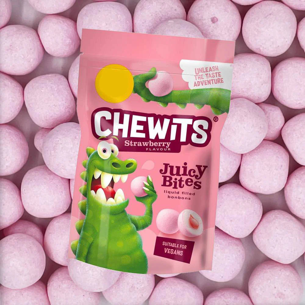Chewits Strawberry Juicy Bites 115gm
