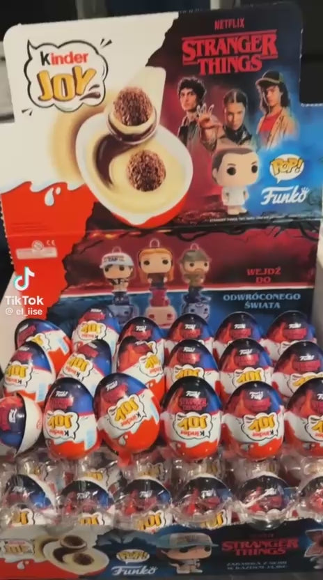 KINDER JOY STRANGER THINGS ( single piece ) EXCLUSIVE LIMITED EDITION FROM POLAND