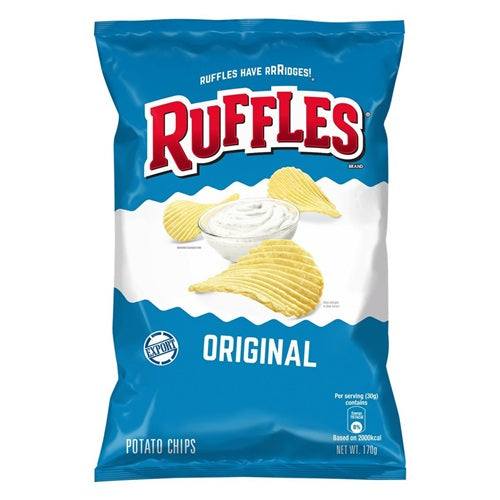 Ruffles potato Chips Original (USA) 184gm
