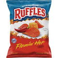 Ruffles Flamin Hot Flavored Chips 6.5 OZ (184g) - (USA)