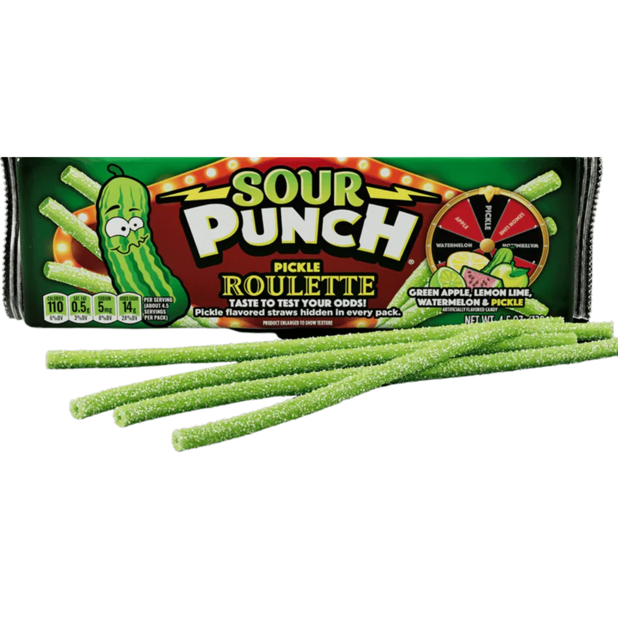 Sour Punch Pickle Roulette 128gm