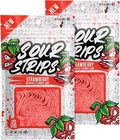 Sour Strips Strawberry Flavor 96gm
