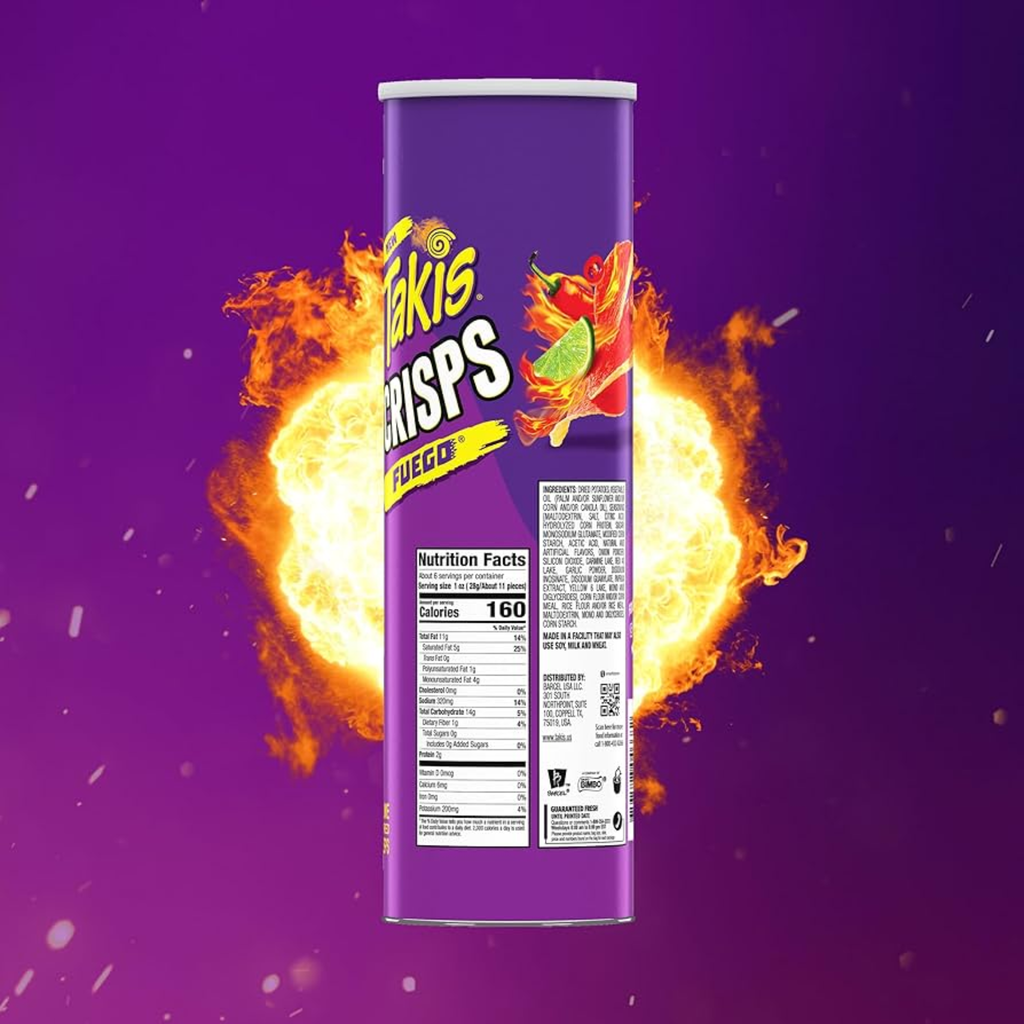 TAKIS CRISP FUEGO 155.92GM