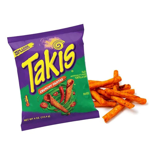 Takis Crunchy Fajitas Tortilla Chips 92.3gm